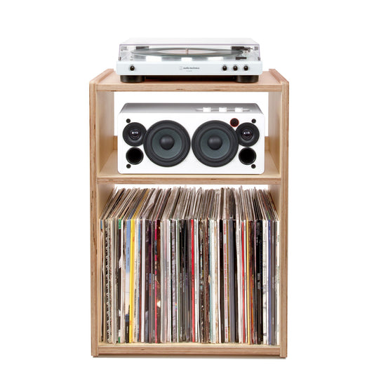 Line Phono: All-In-One Turntable / Speaker / Cube PLUS Stand Package