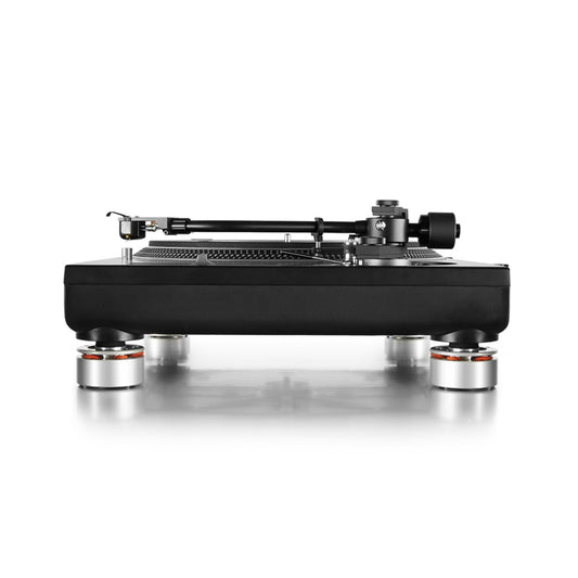 Isonoe: Isolation System - Turntable Feet (4 Units) - Silver