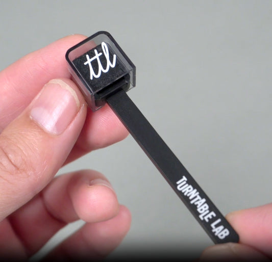 Turntable Lab: Conductive Stylus Cleaning Brush w/ Cover