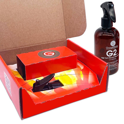 GrooveWasher: G2 Vinyl Record Cleaning Fluid - 8oz Spray Bottle