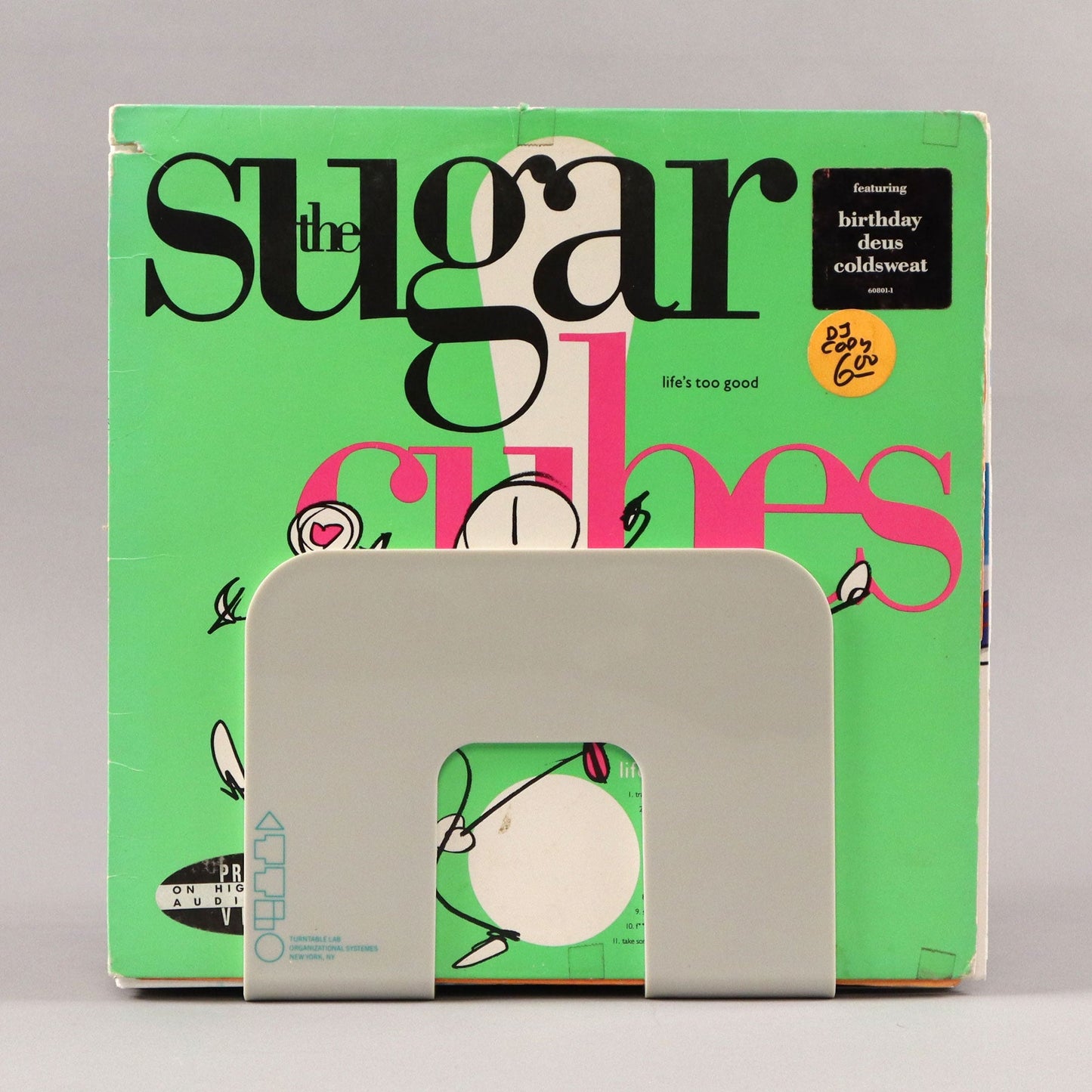 Turntable Lab: Mod3 Vinyl Record Rack Organizer - Grey