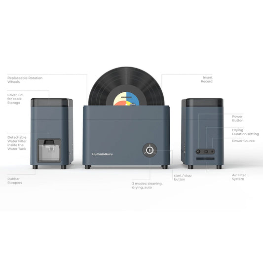 HumminGuru: Ultrasonic Vinyl Record Cleaner