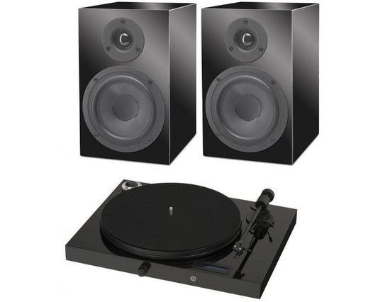 Pro-Ject Juke box E Piano Black Turntable